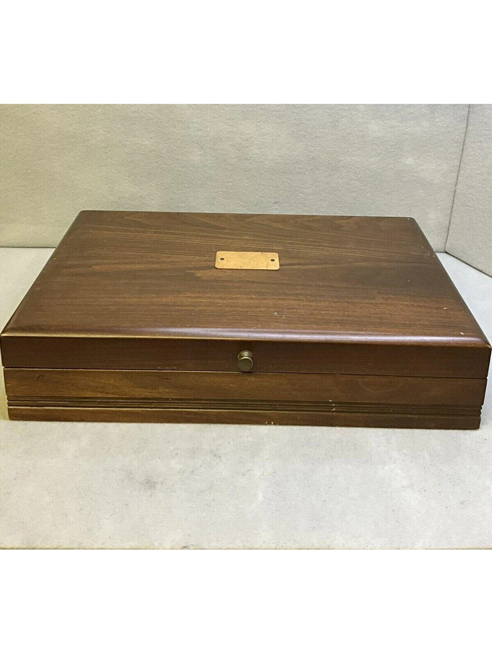 Reed & Barton Hargerty Silversmiths Cloth Tarnish Preventive storage box
